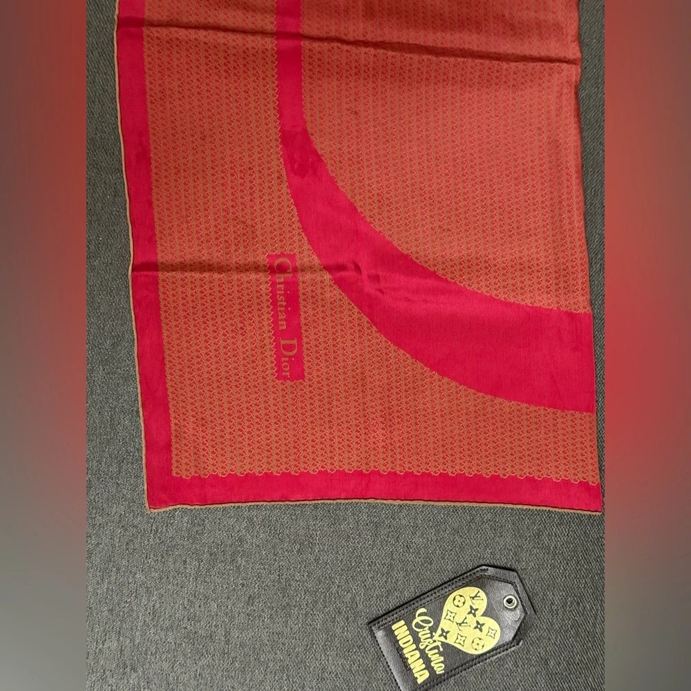 🧣Dior silk square scarf